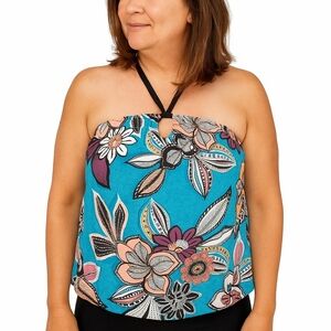 Coco Reef Floral Maven Tankini Size 32D